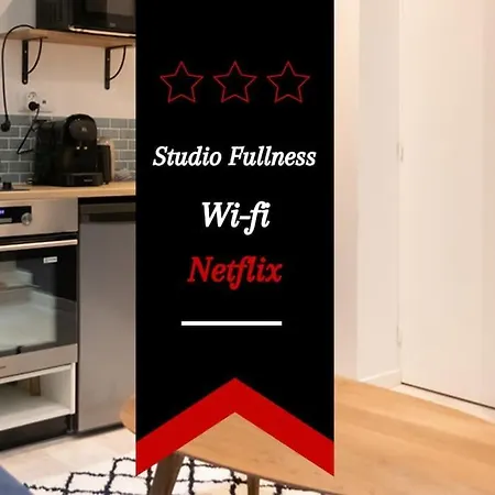 Duplex Studio Fullness - Proche Gare - Wifi Amiens Exterior foto