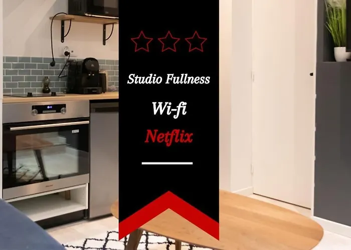 Duplex Studio Fullness - Proche Gare - Wifi